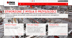 Desktop Screenshot of ima-polska.pl